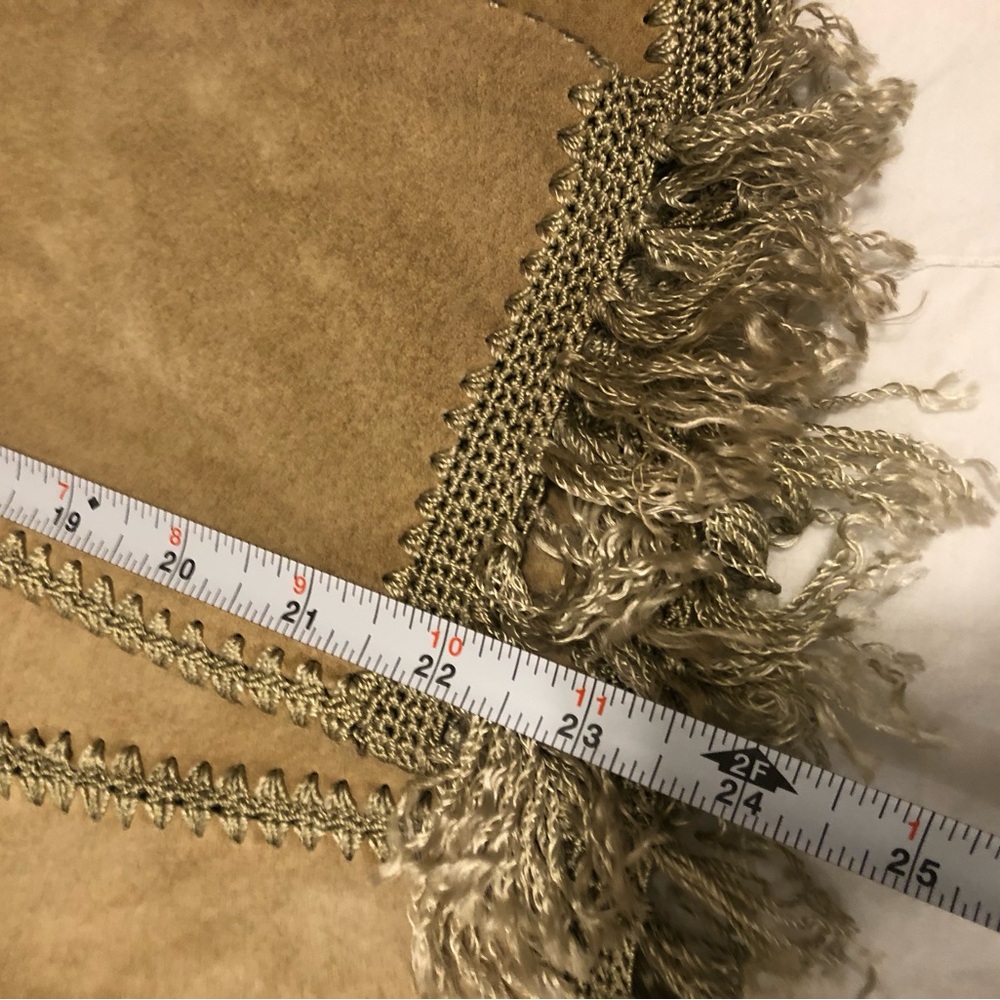 Suede Vintage Patchwork Jacket Fair Condition 778 - image 7